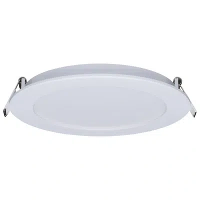 Satco 6'' Selectable Color Temperature Dimmable Air-tight Ic Rated Led Canless Recessed Lighting Kit In White