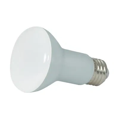 Satco 6 Watt (50 Watt Equivalent), R20 Led, Dimmable Light Bulb, E26/medium (standard) Base In White;cool White