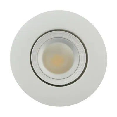 Satco 6.02" Selectable Cct Remodel Led Retrofit Recessed Lighting Kit In White