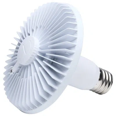 Satco 60/45/36 Watt Led Hid Replacement 3k/4k/5k Cct Selectable Ballast Bypass Extended Mogul Base 120-277 In White