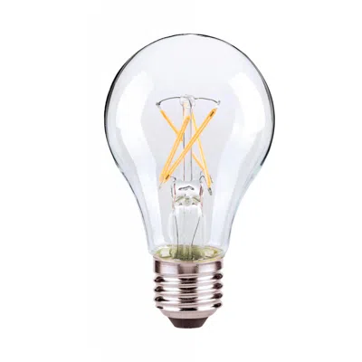 Satco 60w Equivalent  Clear 8w Led Dimmable Standard A19 6-pack