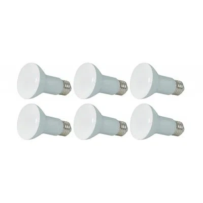 Satco 6.5 Watt (50 Watt Equivalent), R20 Led, Dimmable Light Bulb, E26/medium (standard) Base In White