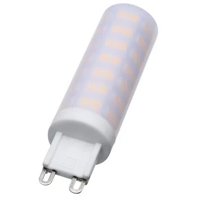 Satco 6.5 Watt T6 Led - Frost Finish - G9 Base - 3000k - 120 Volt In White