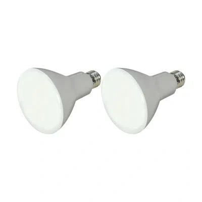 Satco 7.5 Watt (65 Watt Equivalent), Br30 Led, Dimmable Light Bulb, Warm White (2700k) E26/medium (standar In Gray;warm White