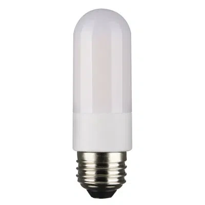 Satco 8 Watt (60 Watt Equivalent) T10 Led Dimmable Light Bulb E26/medium (standard) Base In White;cool White