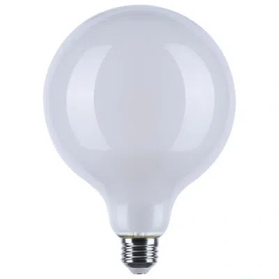Satco 8 Watt Led G40 3000k-2000k Warm Dimming Medium Base In White