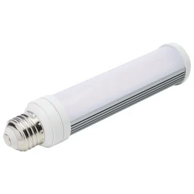 Satco 8 Watt Led Pl E26 Base 27k/30k/35k/40k/50k Cct Selectable Type B Ballast Bypass 120-277 Volt In Frost