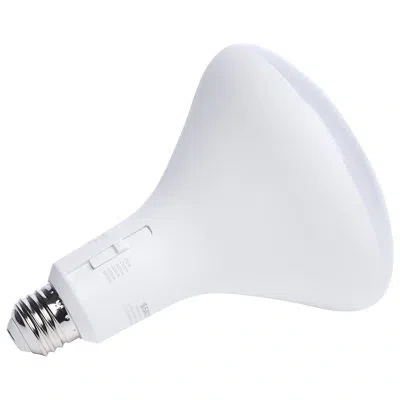 Satco 80 Watt Equivalent Br40 E26/medium (standard) Dimmable Led Bulb In White