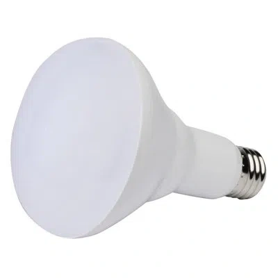 Satco 8.5 Watt (65 Watt Equivalent), Br30 Led, Dimmable Light Bulb, Warm White (2700k) E26/medium (standar