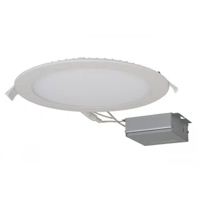 Satco 8.88" 5000k Remodel Led Recessed Lighting Kit In White