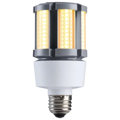 Satco 9 Watt 1600k Turtle Friendly 585nm Corncob In Gray
