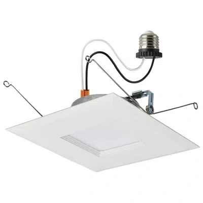 Satco 9 Watt Downlight Led Retrofit Cct Selectable In White