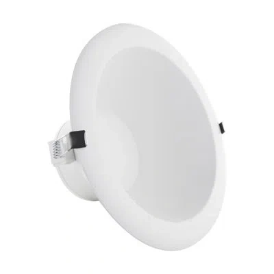 Satco 9.06" Selectable Cct Remodel Led Retrofit Recessed Lighting Kit In White