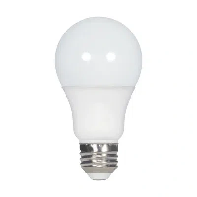 Satco 9.5 Watt (60 Watt Equivalent), A19 Led, Non-dimmable Light Bulb, E26/medium (standard) Base In White