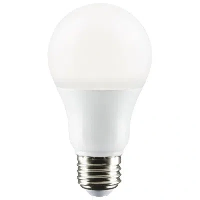 Satco A19 Led,  Light Bulb, E26/medium (standard) Base In White
