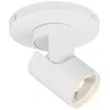 Satco Barrel White Led Monopoint Track Ceiling Spot Light