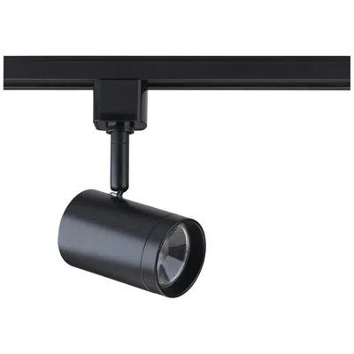 Satco Black 12 Watt Led Small Cylinder Track Head For Halo Systems