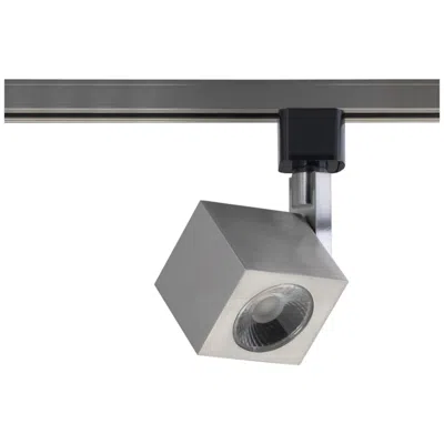Satco Brushed Nickel Square 12 Watt Led Track Head For Halo System
