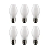 Satco Bt15 Led, Dimmable Light Bulb, E26/medium (standard) Base In White;cool White