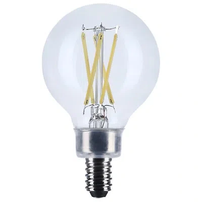 Satco G16.5 Led Candelabra Base Clear  Cct 120 Volt