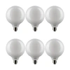 Satco G40 Led, Dimmable Light Bulb, E26/medium (standard) Base In White;cool White