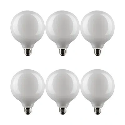 Satco G40 Led, Dimmable Light Bulb, E26/medium (standard) Base In White;cool White