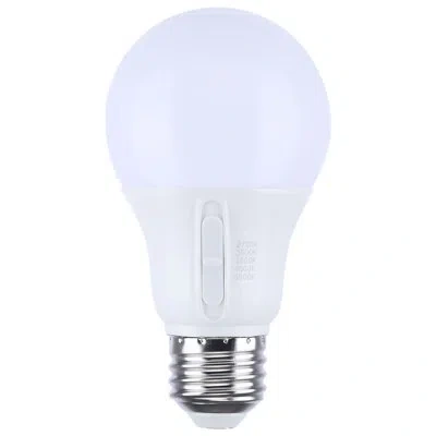 Satco Led A19 27k/3k/35k/4k/5k Medium Base 120 Volt In White