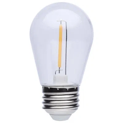 Satco S14 Led String Light Replacement Lamp Medium Base 2200k Clear 120v