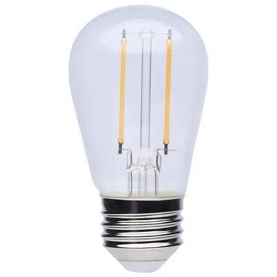 Satco S14 Led String Light Replacement Lamp Medium Base 2700k Clear 120v