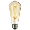 Satco St19 Led, Dimmable Light Bulb, E26/medium (standard) Base In Amber