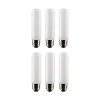 Satco T10 Led, Dimmable Light Bulb, E26/medium (standard) Base In White;cool White