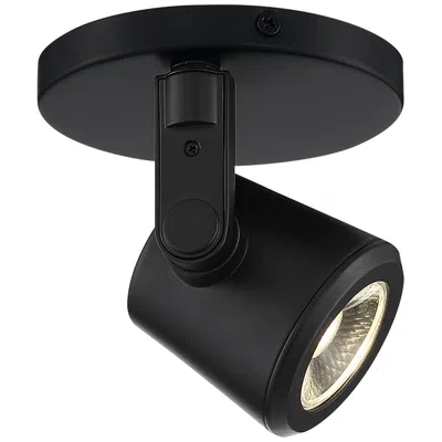 Satco Taper Back Black Led Monopoint Ceiling Spot Light
