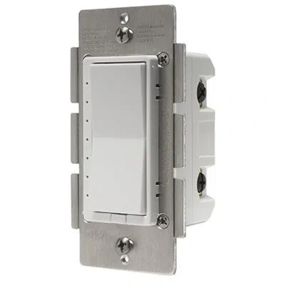 Satco Wall Mounted Dimmer In White