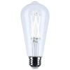 Satco Watt St19 Led Medium Base; Clear  Cct 120 Volt In Clear