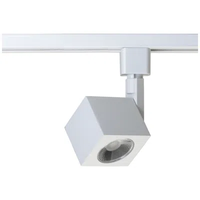 Satco White Square 12 Watt Led Track Head For Halo System