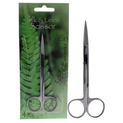 Satin Edge Silk And Linen Scissor By  For Unisex - 4.5 Inch Scissors