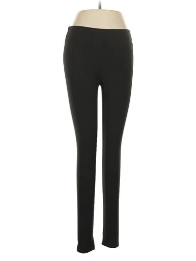 Pre-owned Satina Active Pants In Black