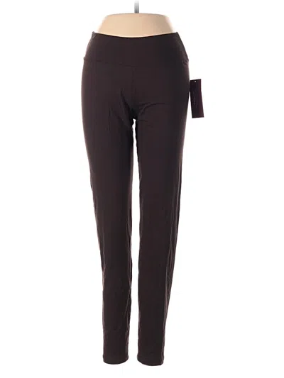 Pre-owned Satina Active Pants In Brown