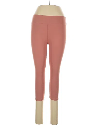 Pre-owned Satina Active Pants In Pink