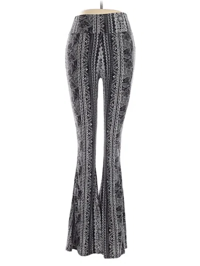 Pre-owned Satina Casual Pants In Silver