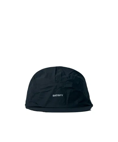 Satisfy Adjustable Brim Hat In Black