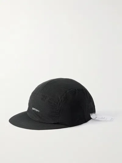 Satisfy Air Trail Logo-print Rippy™ Cap In Black