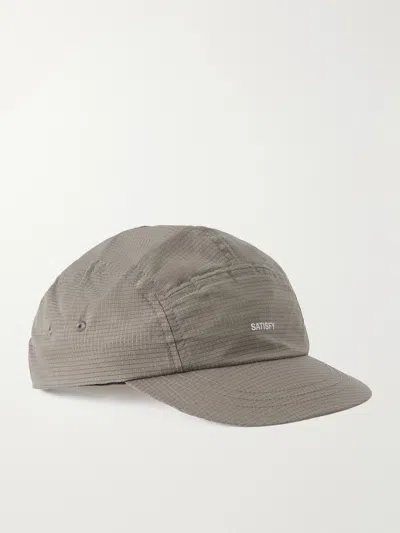 Satisfy Air Trail Logo-print Rippy™ Cap In Gray