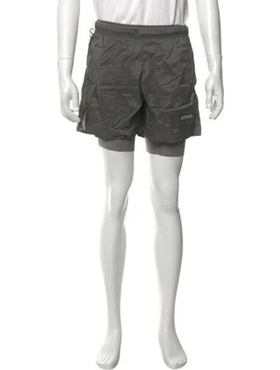 Pre-owned Satisfy Athletic Shorts In Green