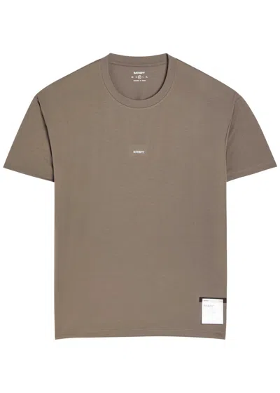 Satisfy Auralite Logo Jersey T-shirt In Animal Print