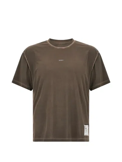 Satisfy Auralite™ Pigment-dyed T-shirt In Brown