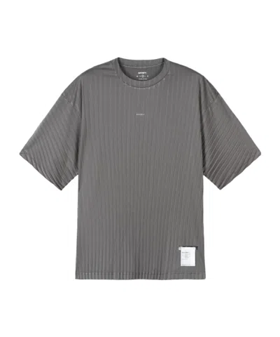 Satisfy Auralite Pleated T-shirt In Gray