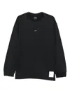 Satisfy Auralite™ Ribbed Long-sleeve T-shirt In Black