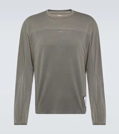 Satisfy Auralite Technical Sweatshirt In Mineral Graphite
