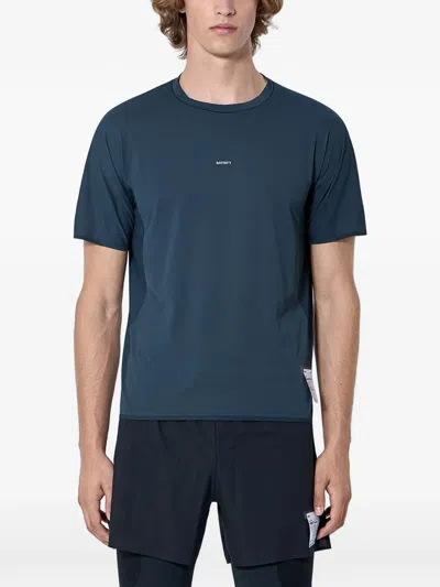 Satisfy Auralite Technical T-shirt In Blue